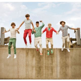 One Direction Jump Wall Mural      Homeware