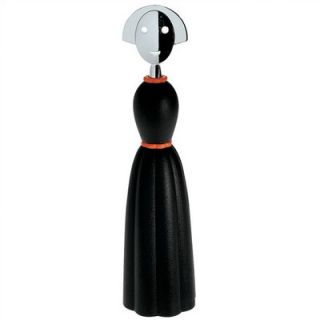 Alessi Anna Pepper Mill by Alessandro Mendini AAM04 Color Black