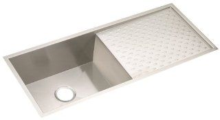 Elkay EFU411510DB Avado Undermount Sink, Stainless Steel   Single Bowl Sinks  