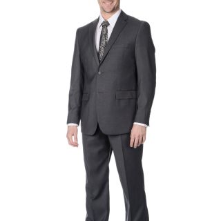 West End Mens Young Look Slim Fit 2 button Grey Suit