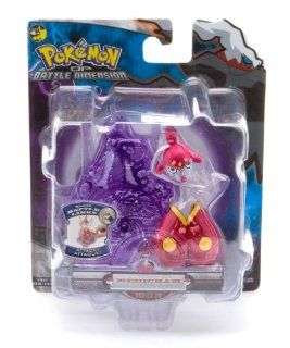 Medicham   Jakks Pacific Pokemon Diamond and Pearl Battle Dimension Basic Battle Links Figure Series 8 Toys & Games
