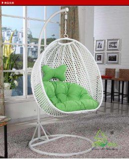 Swing Chair New Arrival Unique Bird Nest Kids Swing Chair, Suitable for all Environments   Indoor & Outdoor, Patio & Balcony. All Weather and UV Resistant Resin Wicker Bird Nest Swing Chair With Steady Stand. Made with Sturdy Powder Coated Alumin