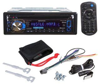 Brand New Kenwood KDC X796 Single Din In Dash CD Receiver with Built in Bluetooth/HD Radio and USB Connectivity For iPhone/iPod 