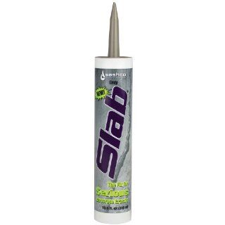 Sashco Slab Acrylic Latex Concrete Crack Repair Sealant, 10.5 oz Cartridge, Gray (Pack of 1) Adhesive Caulk