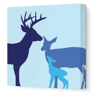 Avalisa Animal   Deer Stretched Wall Art Deer