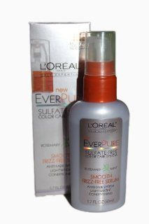 L'Oreal EverPure Smooth Frizz Free Serum, Rosemary Mint 1.7 oz (Pack of 3)  Hair Styling Serums  Beauty