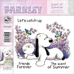 Barkley EZmount Everyday Cling Stamp Set 4.75 X4.75   Scent Of Summer