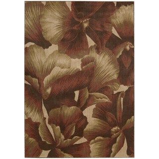 Nourison Somerset Floral Multicolor Rug (56 X 75)