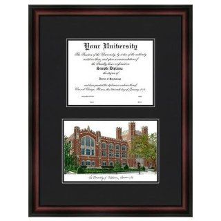 University of Oklahoma Sooners Diploma Frame & Lithograph Print  Sports Fan Diploma Frames  Sports & Outdoors