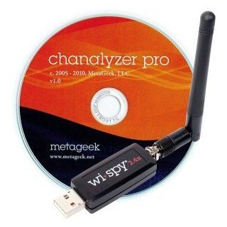 MetaGeek Wi Spy 2400X2VPRO IEEE 802.11n (draft) USB   Wi Fi Adapter. WI SPY 2.4X W/ CHANALYZER PRO DIAGSW. 54 Mbps   External Computers & Accessories