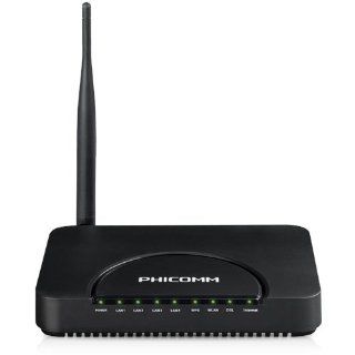 Phicomm FD 364N Up to 150Mbps Wireless 802.11b/g/n ADSL2/2+ Built in DSL Modem Router Computers & Accessories