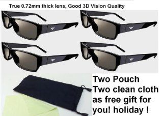 VIZIO XPG202 Theater 3D Passive 3D Glasses Pack of 4 Electronics