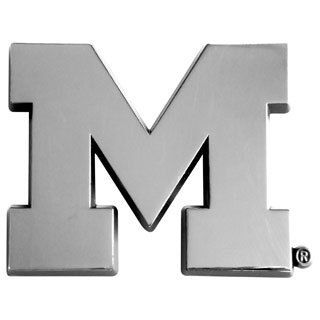 Michigan Chromed Metal Emblem