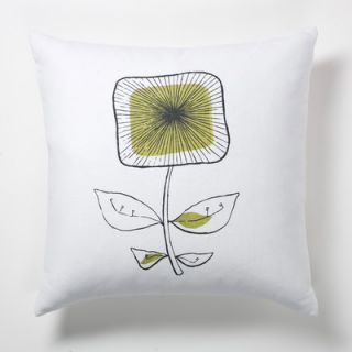 three sheets 2 the wind Square Flower Pillow Square Flower Pillow Color Whit