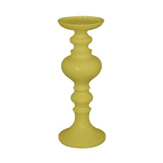 Yellow Color Large Resin Candle Holder