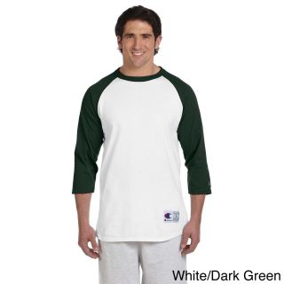 Champion Champion Mens Tagless Raglan Baseball T shirt Multi Size XXL