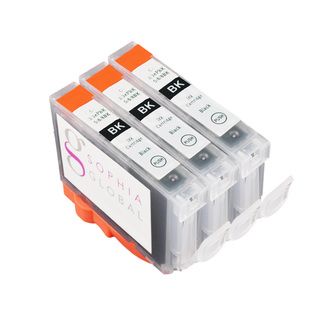 Sophia Global Compatible Ink Cartridge Replacement For Canon Bci 6 (3 Black)