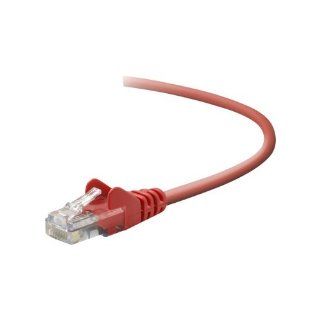 Belkin A3L791b25 RED S Snagless CAT5E Patch Cable RJ45M/RJ45M; 25 RED Computers & Accessories