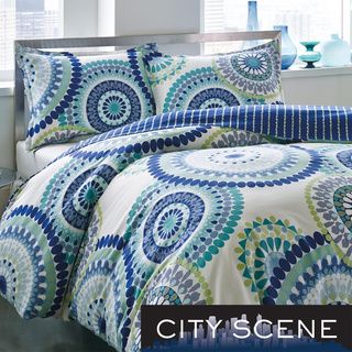 City Scene Radius Cotton Reversible 3 piece Comforter Set