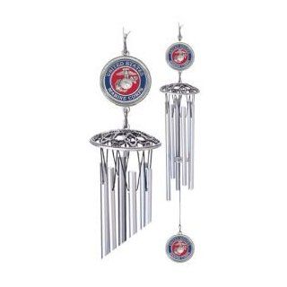 United States Marine Corps Wind Chime  Sports Fan Wind Chimes  Sports & Outdoors