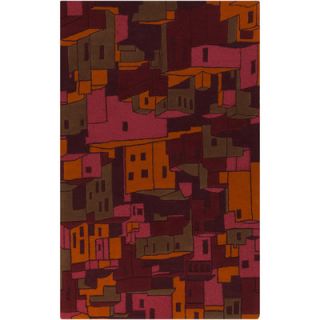 Malene b Destinations Rugosewood/Carmine Rug DTN61 Rug Size 2 x 3