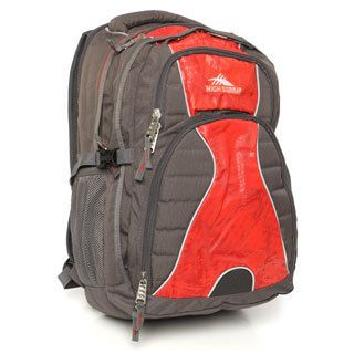 High Sierra Charcoal/ Red Swerve Daypack