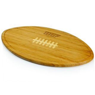 Picnic Time Kickoff Engraved Natural Wood X  Large Cutting Board (university Of Central Florida Knights)