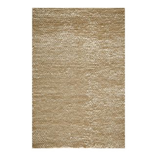 Modern Town Hand woven White Area Rug (8 X 10)