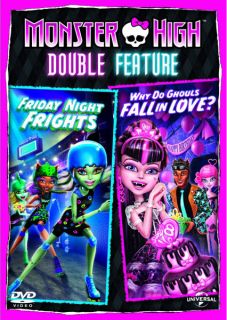 Monster High Friday Night Frights / Why Do Ghouls Fall In Love?      DVD