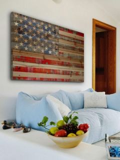 American Dream (Distressed Wood) by Parvez Taj