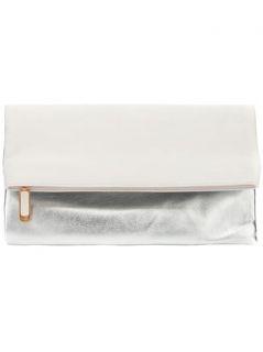 Fendi Contrast Fold over Clutch