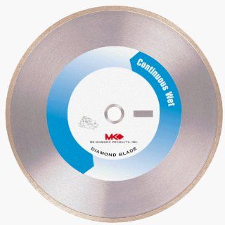 MK Diamond 137158 MK 200 Premium 8 Inch Wet Cutting Continuous Rim Saw Blade with 5/8 Inch Arbor for Tile    