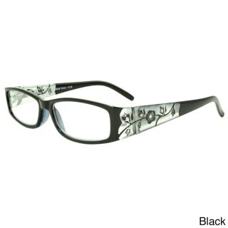 Epic Eyewear Womens Springwood Rectangular Reading Glasses (+1.25)