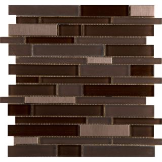 Emser Flash Illuminated Glass Mosaic Wall Tile (Common 12 in x 12 in; Actual 11.5 in x 11.85 in)
