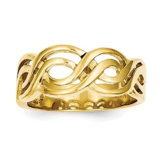 14k Gold Infinity Ring Jewelry