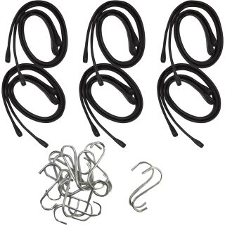 SmartStraps 12-Pack of Tarp Straps — 31in.L, Model# 676  Tarp Accessories