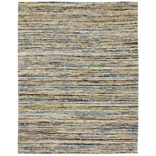 Paz Beige Sari Flatweave Rug (10 X 14)