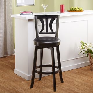 Anderson 29 inch Black Swivel Stool