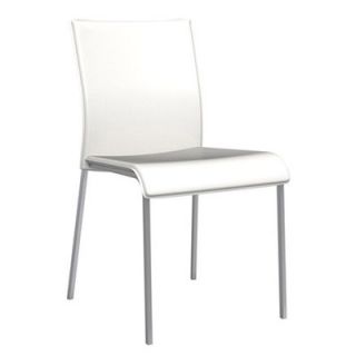 Calligaris Easy Chair CS/212 LH_P Frame Finish Chromed, Seat Finish Optic W