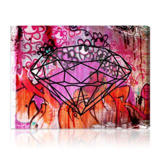 Oliver Gal Rock Solid Graphic Art on Canvas 10023 Size 48 x 36