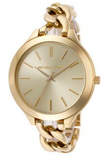 Michael Kors MK3222  Watches,Womens Gold Tone Dial Gold Tone Ion Plated Stainless Steel, Casual Michael Kors Quartz Watches