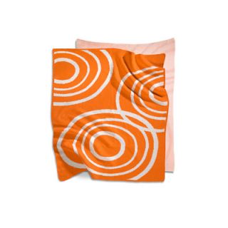 Nook Sleep Systems Organic Knit Blanket in Poppy Orange KBL RPL LWN E