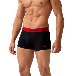 New Balance Mens Black Essential Trunks (pack Of 2 Pairs)