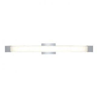 Access Lighting 31035 BS/ACR Alpine   One Light Wall/Bath Vanity, Brushed Steel Finish with Acrylic Glass   Wall Sconces  