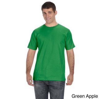 Anvil Mens Organic Cotton Short sleeve Crew neck T shirt Green Size XXL