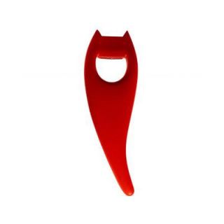 Alessi Diabolix Bottle Opener by Biagio Cisotti ABC01 Color Red