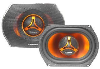 Cadence Acoustics DCS812 8 x 12 Inches Two Way 500 Watt 3 Ohm Speaker System  Component Vehicle Speaker Systems 