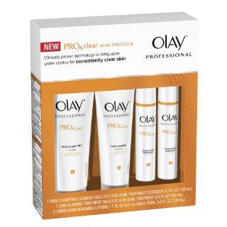 Olay Professional Pro X Clear Acne Protocol Kit  Facial Cleansing Products  Beauty