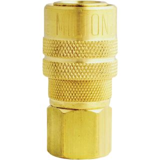 Milton M-Style Coupler Body — 1/4in. Dia FNPT, Model# S-715  Air Couplers   Plugs
