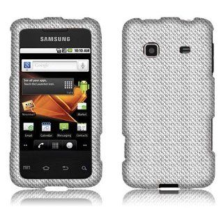 Samsung Prevail M820 Silver Full Rhinestones Cell Phones & Accessories